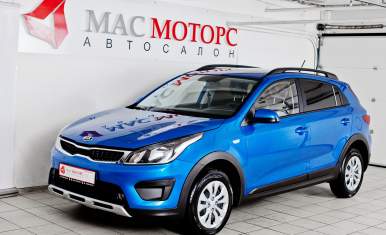 Kia Rio X-Line Голубой металлик